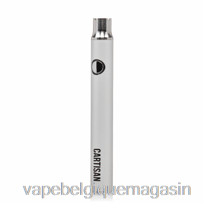 Vape Jetable Cartisan Bouton Vv 350 510 Pile Argent